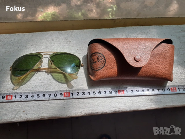 Слънчеви очила Ray Ban Bausch & Lomb - Рей Бан авиатор, снимка 8 - Антикварни и старинни предмети - 53423904