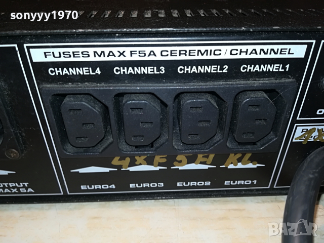 OMNITRONIC DISCO LIGHT-GERMANY 2003221759, снимка 14 - Ресийвъри, усилватели, смесителни пултове - 36171451