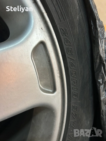 Джанти с гуми 245 40 18, снимка 3 - Гуми и джанти - 52056744