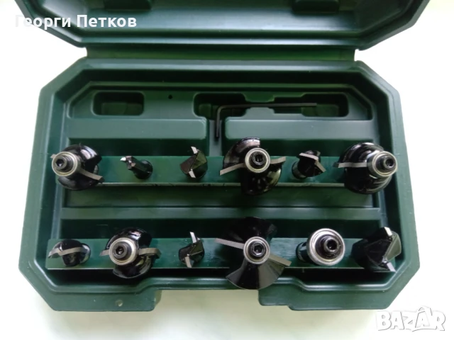 Фрезери за оберфреза на PARKSIDE-комплект от 12 броя,с опашка ф8мм., снимка 3 - Други инструменти - 50684620