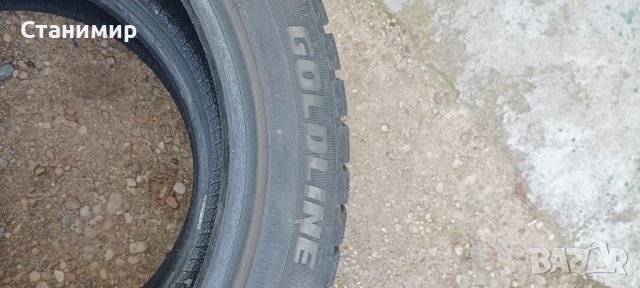 2бр Goldline 225/45R17 M+S с Дот 2319 и 6 мм мек грайфер, снимка 4 - Гуми и джанти - 40657354