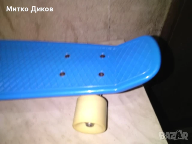 Penny Board Exclusive 55 см син нов, снимка 4 - Скейтборд, ховърборд, уейвборд - 51107073