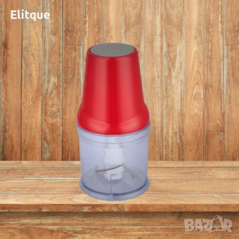 Чопър, 400W, 0.5 л., 4 остриета, черен, червен, снимка 5 - Други - 52852180