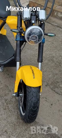 Електрически Скутер HARLEY 2500W Harley Davidson С Документи За Регистрация, снимка 4 - Мотоциклети и мототехника - 40190421