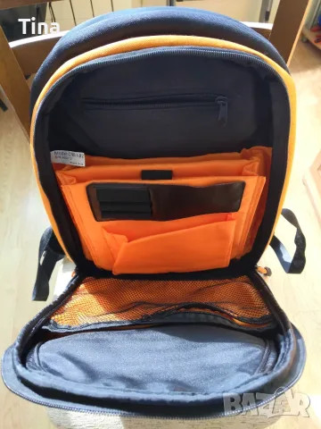 Подсилена раница за лаптоп Canyon CNR-NB2 (до 13.1" / 14") – Като НОВА!, снимка 3 - Раници - 56072158