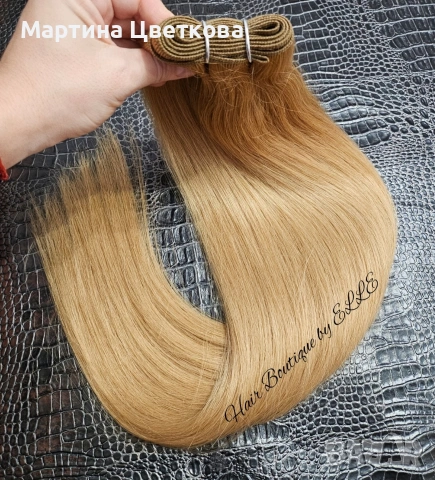 Нова естествена коса на цяла треса, снимка 2 - Аксесоари за коса - 53385589