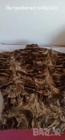 Кожух от лисица, снимка 3 - Палта, манта - 53093636