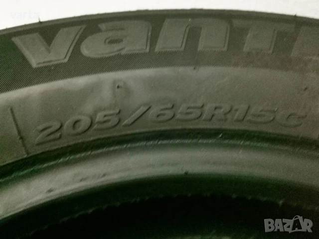 2бр БУСОВИ гуми HANKOOK VANTRA 205/65/15С  dot2023, снимка 5 - Гуми и джанти - 51049991