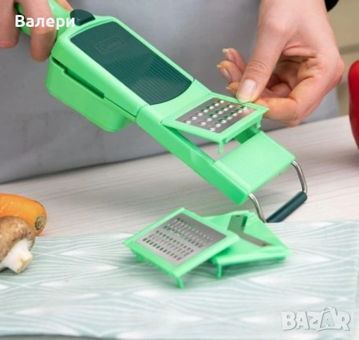 Професионално кухненско ренде 6в1, снимка 8 - Аксесоари за кухня - 53215887