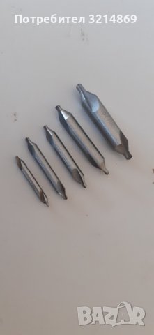 Комплект центрови свредла  Диаметър на тялото от 3.5мм до 10мм