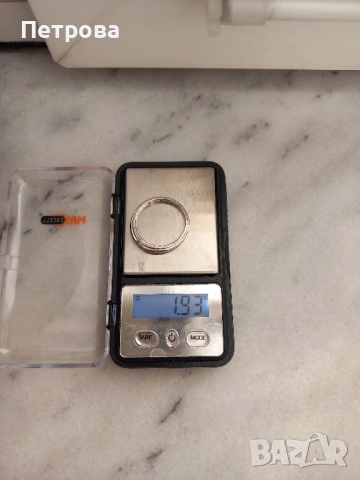 Сребърен пръстен с циркон , снимка 4 - Пръстени - 52041045