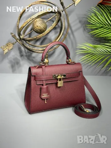 Дамски Кожени Чанти ✨ HERMES , снимка 9 - Чанти - 49875882