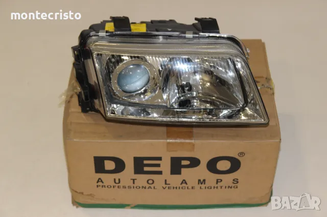 ✔️НОВ десен фар Audi A4 B5 S4 (1994-1999г.) 8D0941030B / 8D0941004AB с лупа, снимка 2 - Части - 50309444