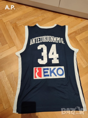 Баскетболен потник на Giannis Antetokounmpo, Гърция, снимка 2 - Баскетбол - 52319205