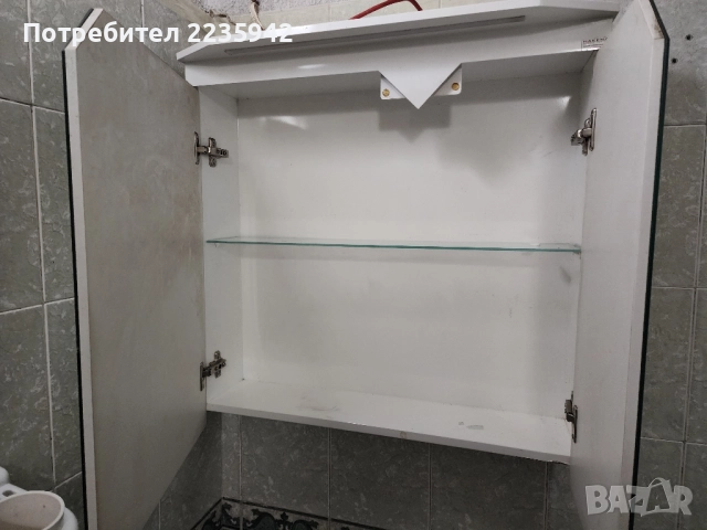 Горен и долен шкаф за баня, снимка 2 - Мивки - 52580892