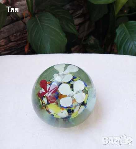Стъклени преспапиета /топки на  СИП , снимка 3 - Други ценни предмети - 52077047