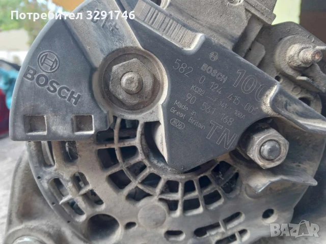 Динамо  за Опел Зафира фейслифт 2004г 2.0 дизел 101к.с, снимка 3 - Части - 50507909