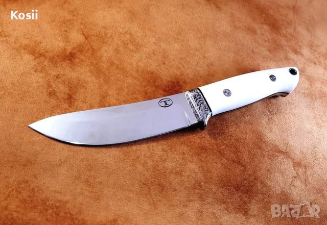 Продавам уникален -ръчно изработен ловен нож , снимка 4 - Ножове - 39659669