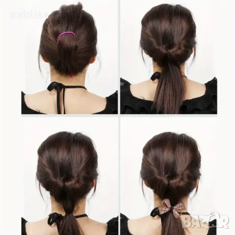 Аксесоари за коса за различни прически 2бр., снимка 4 - Продукти за коса - 49197919
