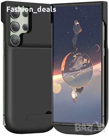 Нов 6000mAh Калъф с Батерия за Galaxy S23 Ultra Енергия Защита