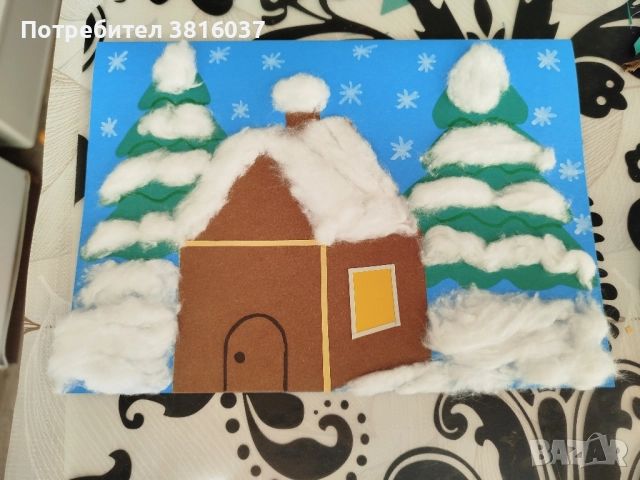 Ръчно изработени Коледни картички 