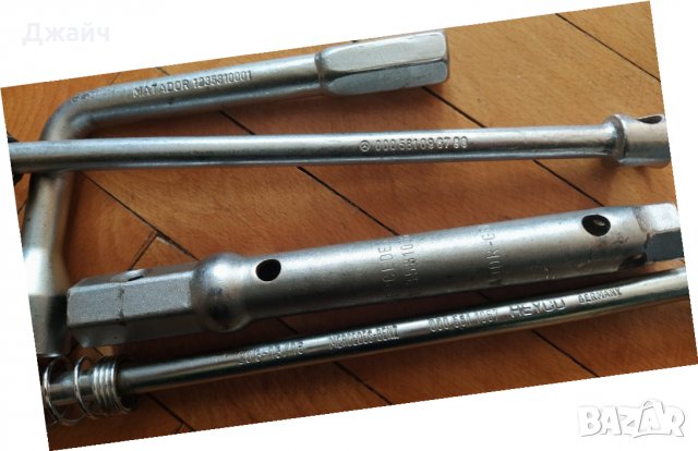 Hazet- Мерцедес ключ за свещи , снимка 2 - Ключове - 32713652