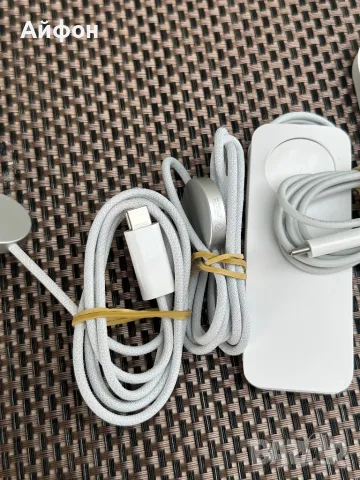 ОРИГИНАЛНО! Зарядно за часовник Apple Watch 1/2/3/4/5/6/7/8/9 iwatch, снимка 3 - Смарт гривни - 48692313