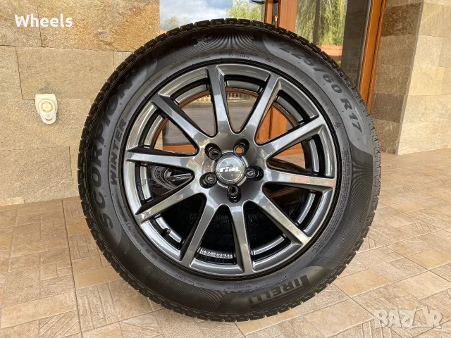 17" 5x100 Rial Graphite - Subaru Toyota Skoda Vw Audi Seat, снимка 7 - Гуми и джанти - 56197197