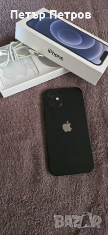 iPhone 12  Black 64GB 77% battery КОМПЛЕКТ!, снимка 6 - Apple iPhone - 52678710