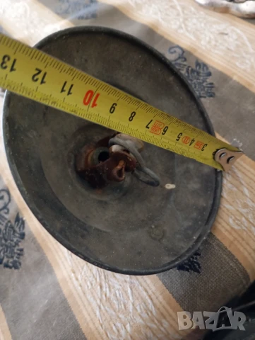 Стара розетка за полилей, снимка 5 - Антикварни и старинни предмети - 51092455