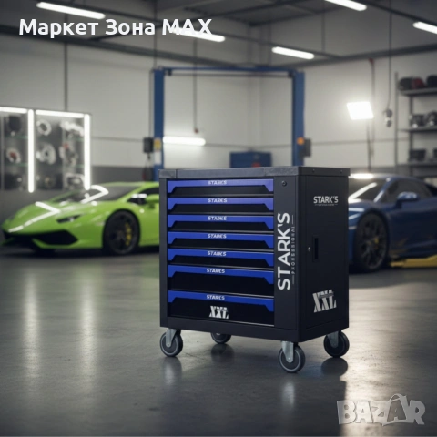 Професионална количка с Инструменти включени 258 части – пълен набор за автосервизи и майстори, снимка 4 - Други инструменти - 53461471