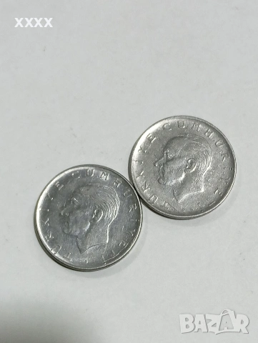 Турска лира , снимка 2 - Нумизматика и бонистика - 53585181