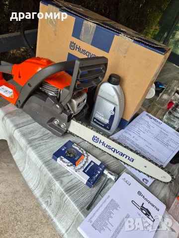 Моторен трион HUSQVARNA 130, снимка 2 - Моторни триони/резачки - 56165668
