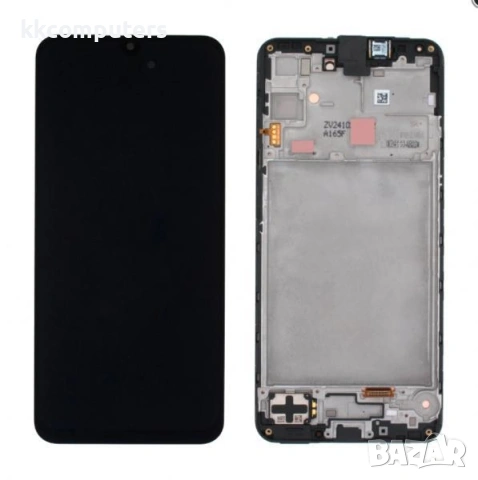 Съвместим OLED Дисплей за Samsung SM-A165 / A16 4G/ 2024 / GH82-36253A / Тъч скрийн + Рамка / Черен 