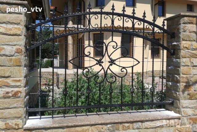 ковани огради и порти, снимка 2 - Градински мебели, декорация  - 40479545