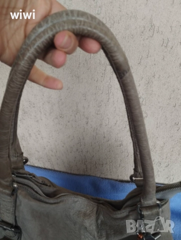 Чанта естествена кожа Axeldavid., снимка 7 - Чанти - 52037480