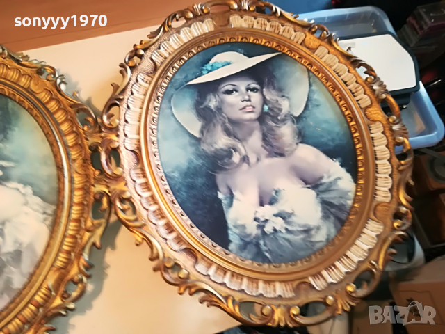 КАРТИНИ С ДАМИ ВНОС ОТ ГЕРМАНИЯ 0204221654, снимка 10 - Антикварни и старинни предмети - 36319545