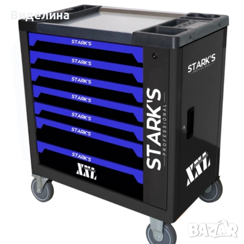 Професионална количка с инструменти 258 части – пълен набор за автосервизи и майстори, снимка 9 - Куфари с инструменти - 53348586