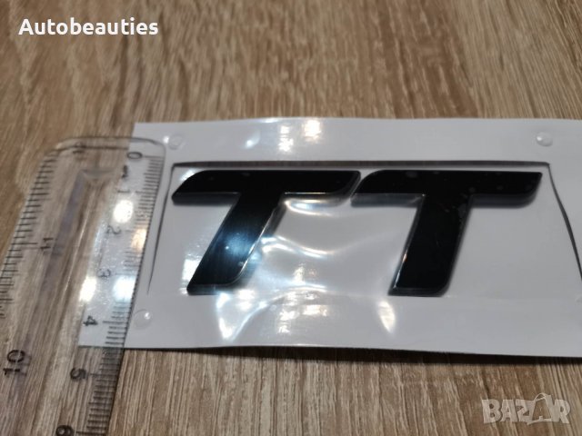 черни емблеми надписи Ауди ТТ стар стил, снимка 2 - Аксесоари и консумативи - 39454811