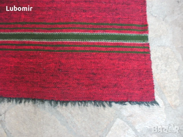 Килим оригинален - автентичен от миналия век - вълнен !, снимка 6 - Килими - 51239720