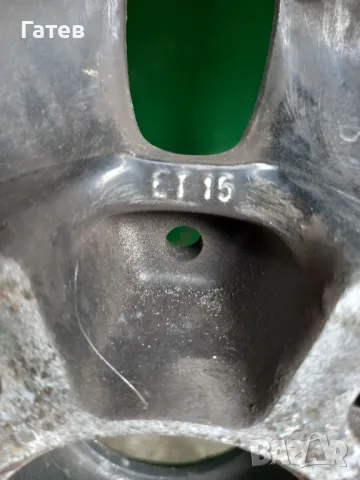 2 бр.Алуминиеви джанти 5/120/16, снимка 2 - Гуми и джанти - 47310343