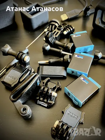 GoPro HERO10 Black - пъленкомплект с много оригиналниakcecoapu, снимка 5 - Камери - 55847812