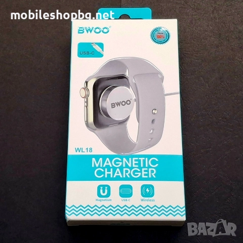 Apple Watch безжично зарядно с Type C 