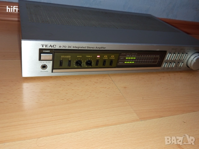 Стерео усилвател Teac A-70, снимка 5 - Ресийвъри, усилватели, смесителни пултове - 51692286