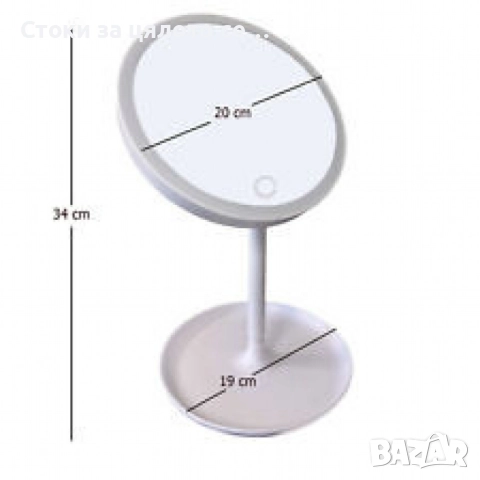 Козметично LED огледало - 2 модела , снимка 3 - Огледала - 52376085