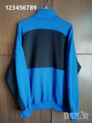 Левски Адидас ретро горнище от 90те Adidas Levski Vintage синьо-черно , снимка 2 - Спортни дрехи, екипи - 52021766