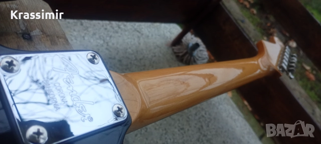 Custom Stratocaster 63 Black. Електрическа китара., снимка 10 - Китари - 52499540