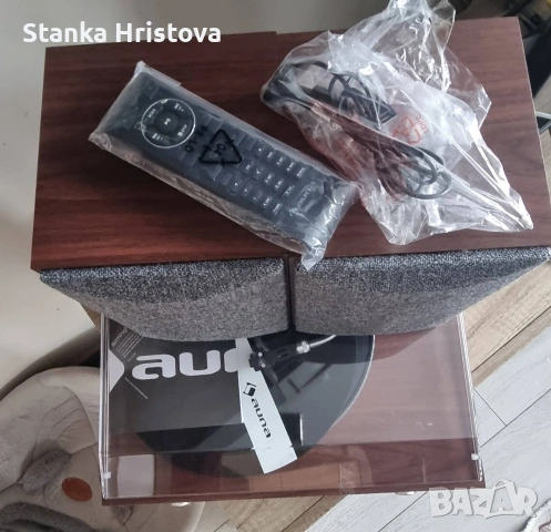 Аудио система Auna с Грамофон., снимка 3 - Аудиосистеми - 53749588