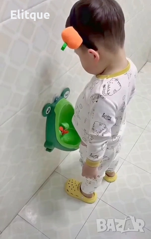 Писоар за деца под формата на жабка, снимка 2 - Други - 53153883