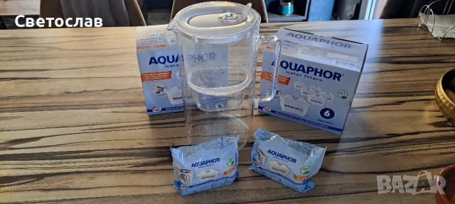 Стъклена кана Аквафор Aquaphore